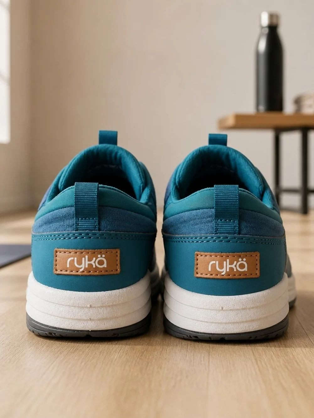 Ryka  Women's size 8M Quilted Slip-On Shoes in Teal